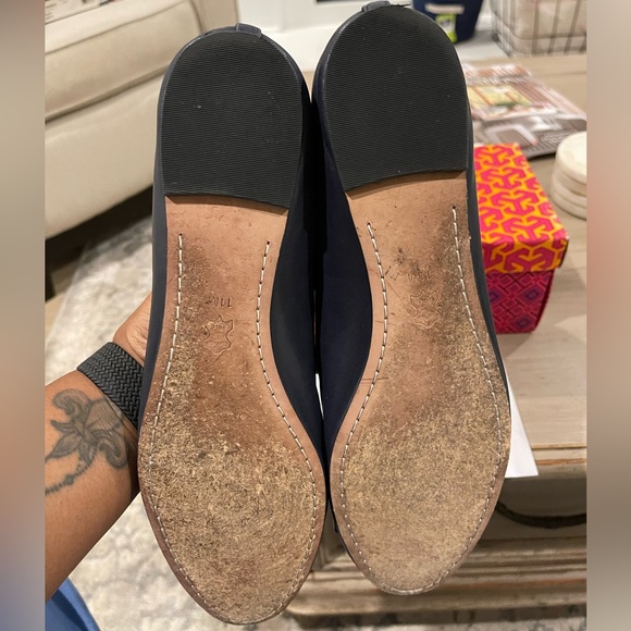 Tory Burch Chase Ballet Flats - Tory Navy, Size 11 - Picture 7 of 7